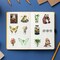 100PCS Forest & Woodland Nature Stickers Pack – Waterproof Vinyl Aesthetic Animal & Mushroom Stickers for Laptops, Water Bottles, Scrapbooks, Journals & Party Favors